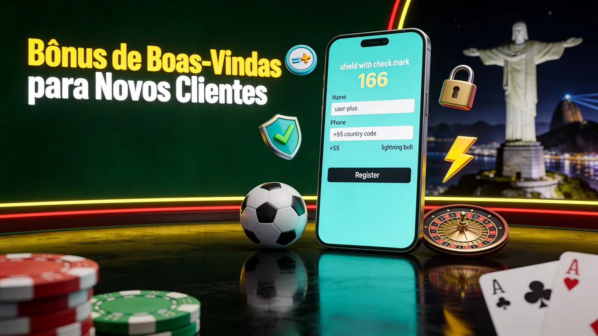 Bônus de Boas-Vindas para Novos Clientes for players in Brazil